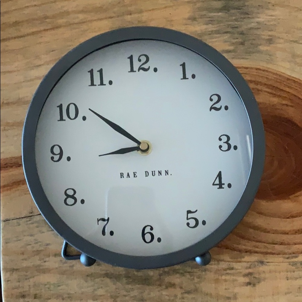 Rae Dunn Clock - Picture 2 of 3